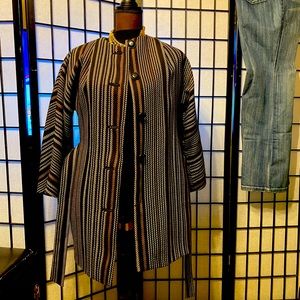 ANNE KLEIN 3/4 length wool blend jacket. Fully lineld.In excellent condition